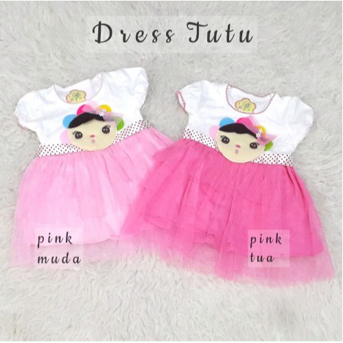 [TERBARU 12.12] Baju Bayi Perempuan Dress Tutu Boneka Dress Anak Perempuan Umur 9-18 Bulan Terbaru