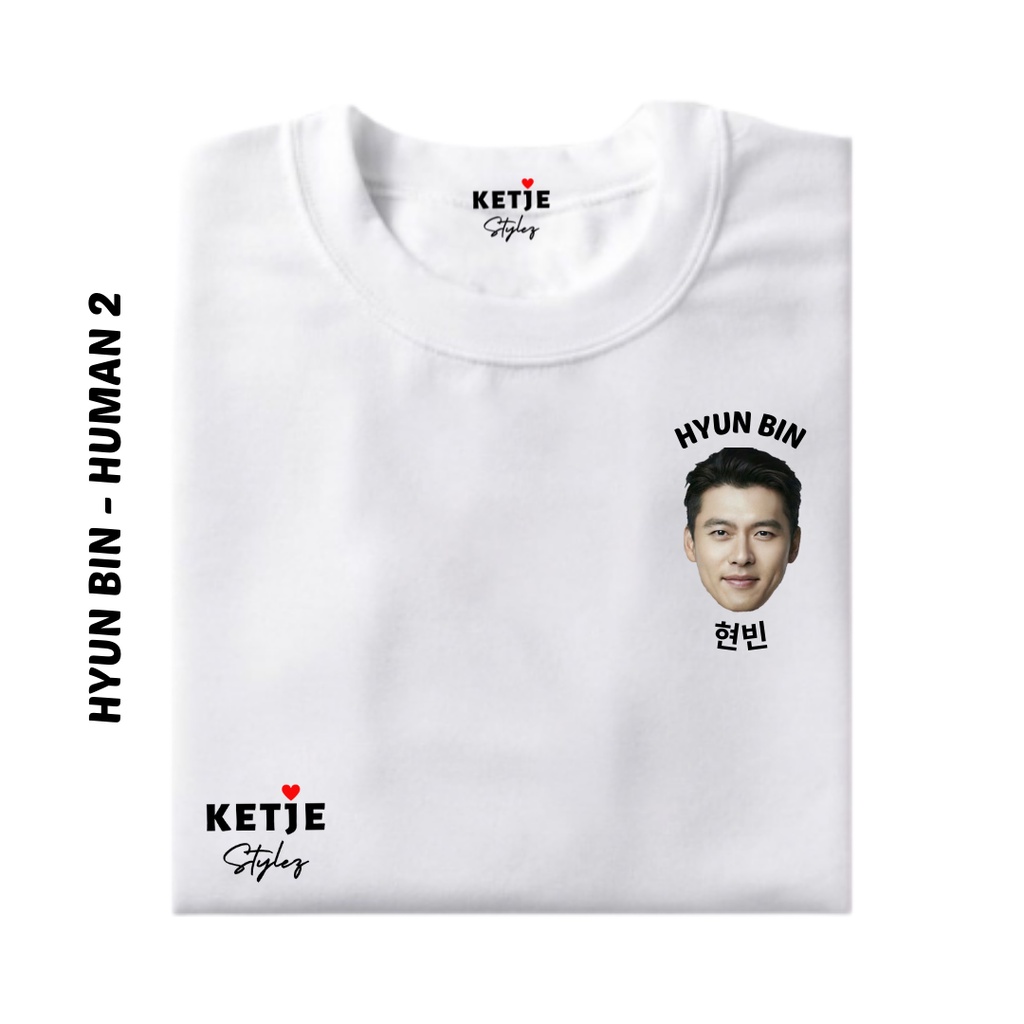 Kaos Hyun Bin Hyunbin CLOY - Oppa Series / Custom Cetak Print Sablon Kaos Korea Kdrama CLOY Crash La