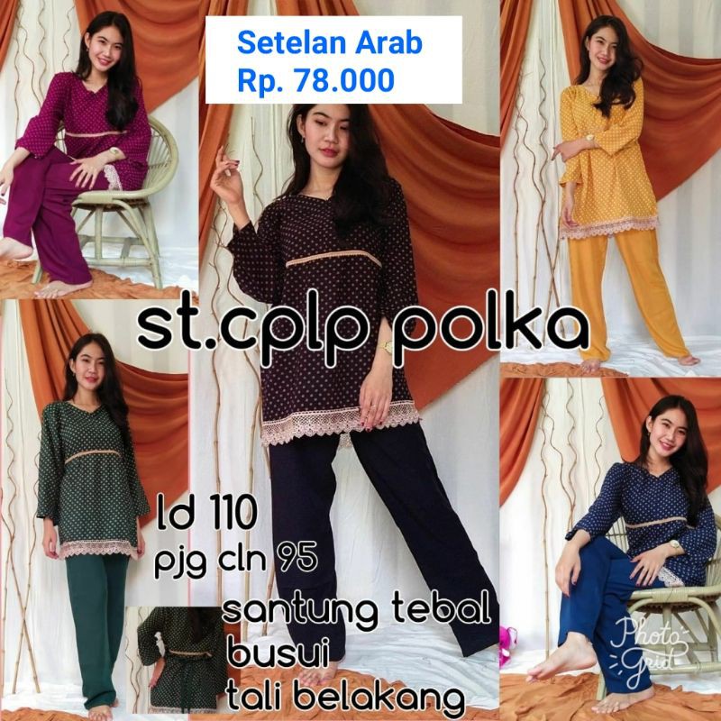 Daster Arab Lengan Panjang