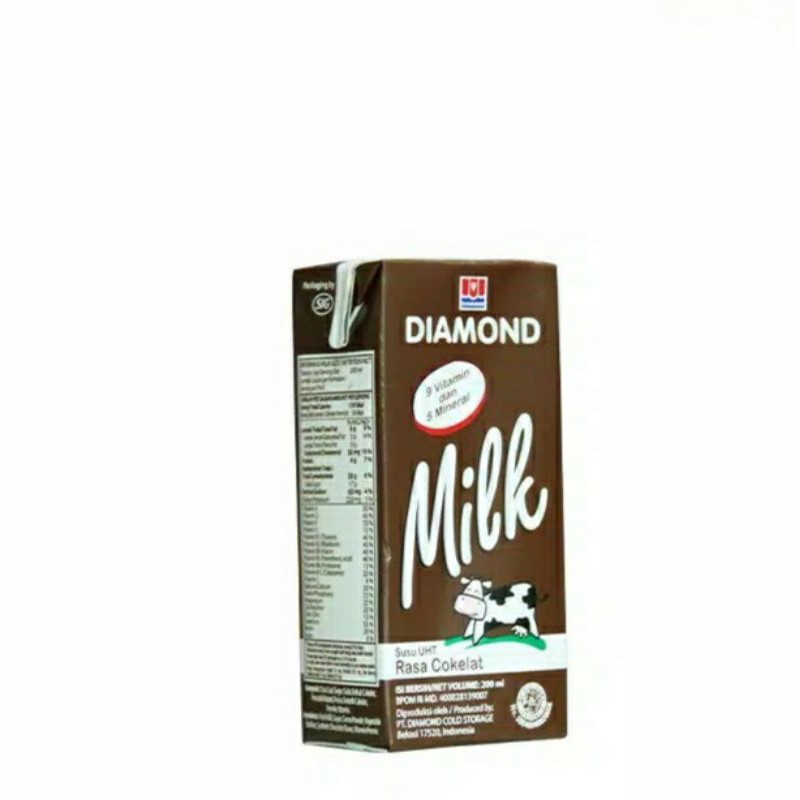 

Diamond Milk UHT Chocolate 200ml