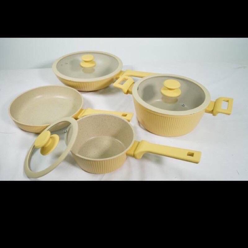 ORIGINAL SWIDEN ✅ YELLOW PUMPKIN COOKWARE