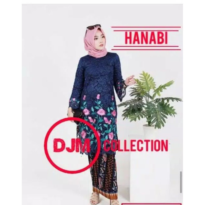 REAL PICT SETELAN KEBAYA HANABI/KEBAYA TUNIK/KEBAYA MODERN/KEBAYA KEKINIAN