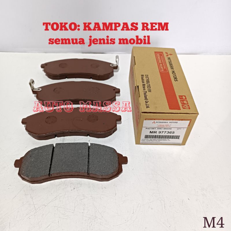KAMPAS REM DEPAN  BRAKE PAD L200 STRADA L200 DOUBLE CABIN
