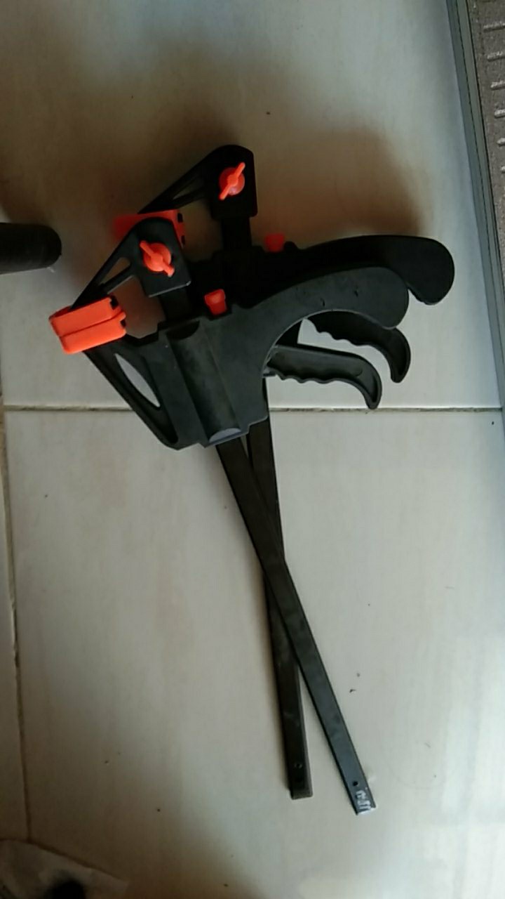 Hitam Clamp Quick Release F 30 Cm 12 Inch Klem F Bar Rachet Ratchet