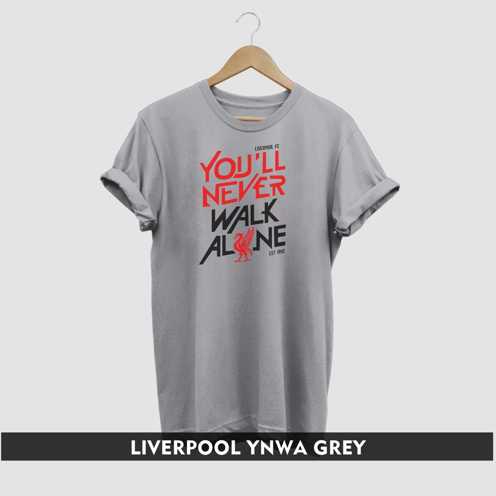 Baju Kaos LIVERPOOL YNWA LFC keren pria wanita Custom DISTRO BOLA TERMURAH!!!