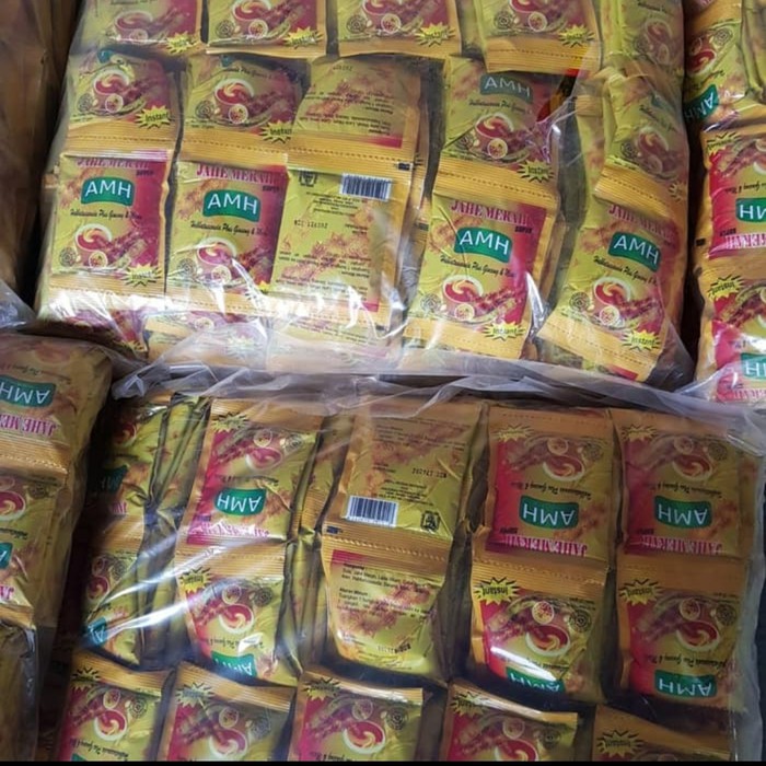 

Jahe Merah Super AMH Renceng isi 12 Sachet