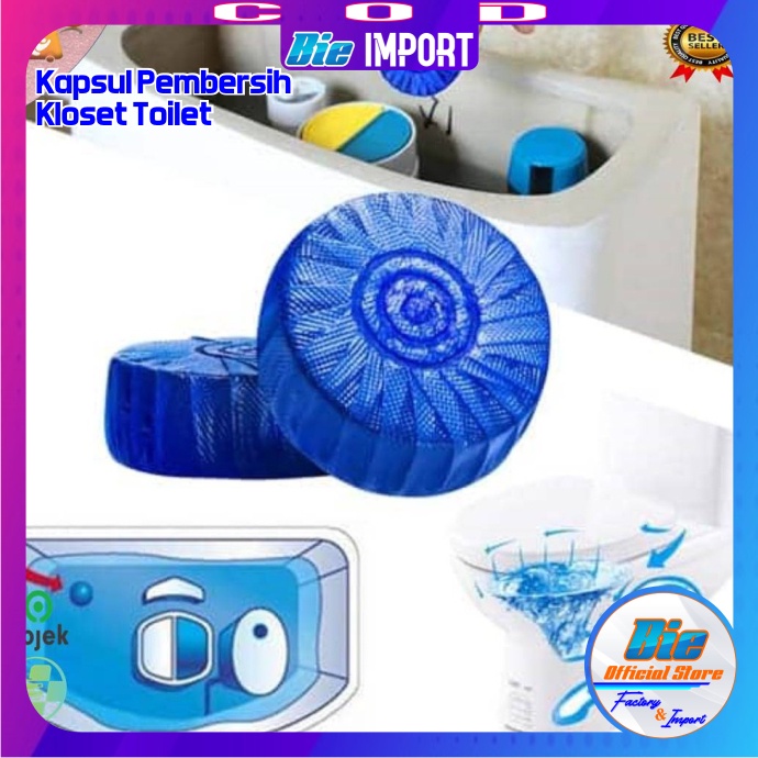 Tablet Biru Pembersih Closet Toilet Impor Best Seller