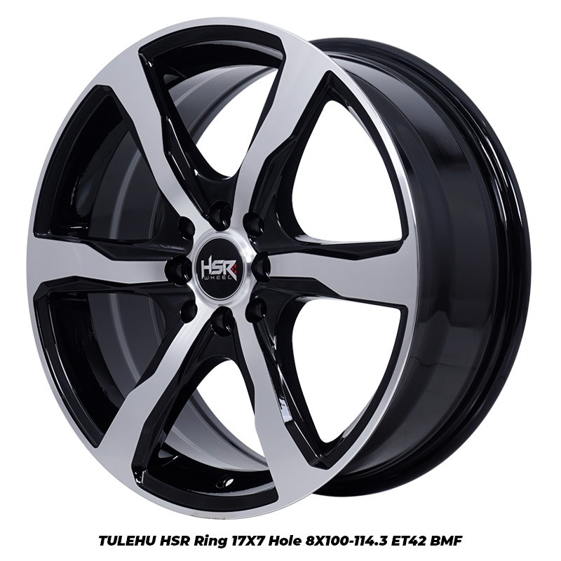 PLEK MOBIL R17  RACING TULEHU HSR R17 VELG MOBIL HSR R17 LOBANG BAUT 4 BUAT AVANZA LIVINA FREE ONGKI
