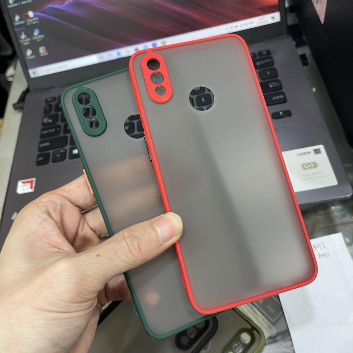 REALME 3 PRO PREMIUM BUMPER HYBRID DOVE CASE BAHAN ANTI PECAH