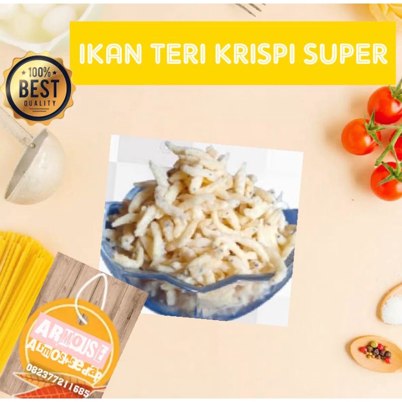 

ikan teri krispi super