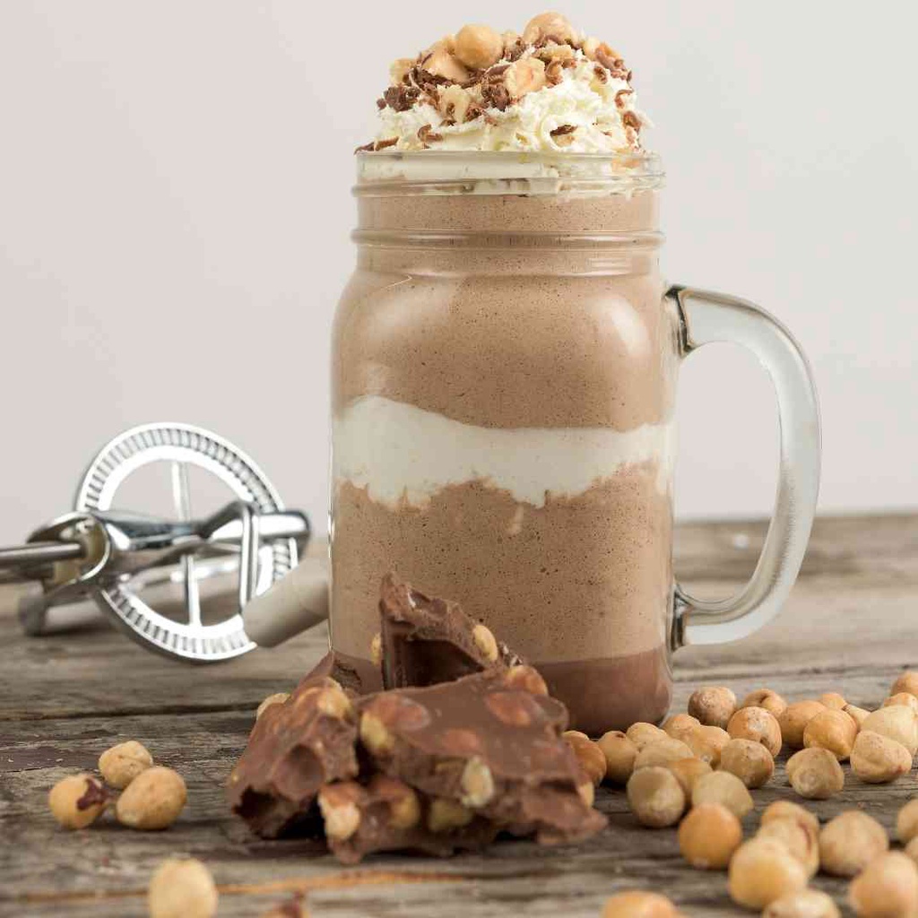 

Powder hazelnuts