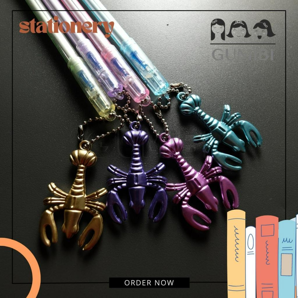 

(12PCS) PULPEN GANTUNGAN LOBSTER PULPEN BISA DIHAPUS PULPEN GANTUNG HEWAN LAUT HARGA GROSIR 1 BOX ISI 12 PCS TERMURAH GUMIBI STORE