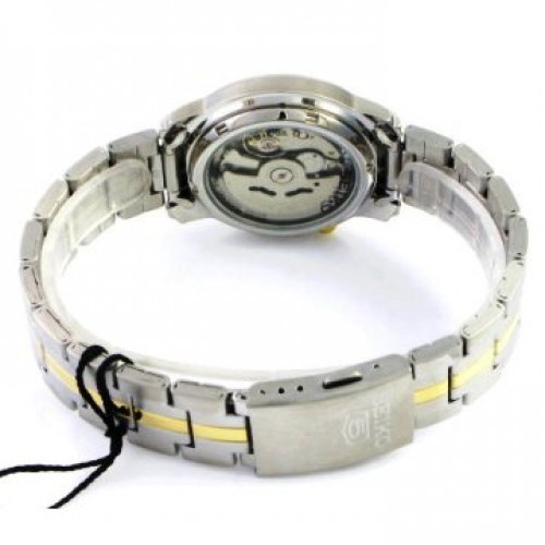 Seiko 5 SNKK83K1 Automatic Two Tone Bracelet - jam Tangan Pria SNKK83