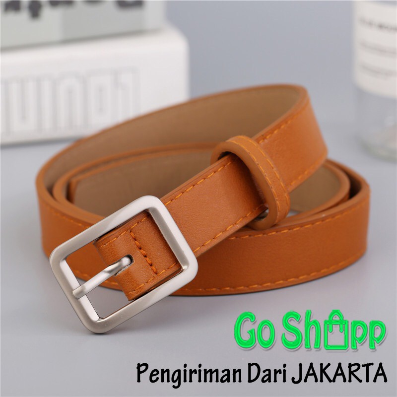 Gesper Wanita Import Persegi - Tali Pinggang Import - Ikat Pinggang Fashion Korea Terbaru [IK03]