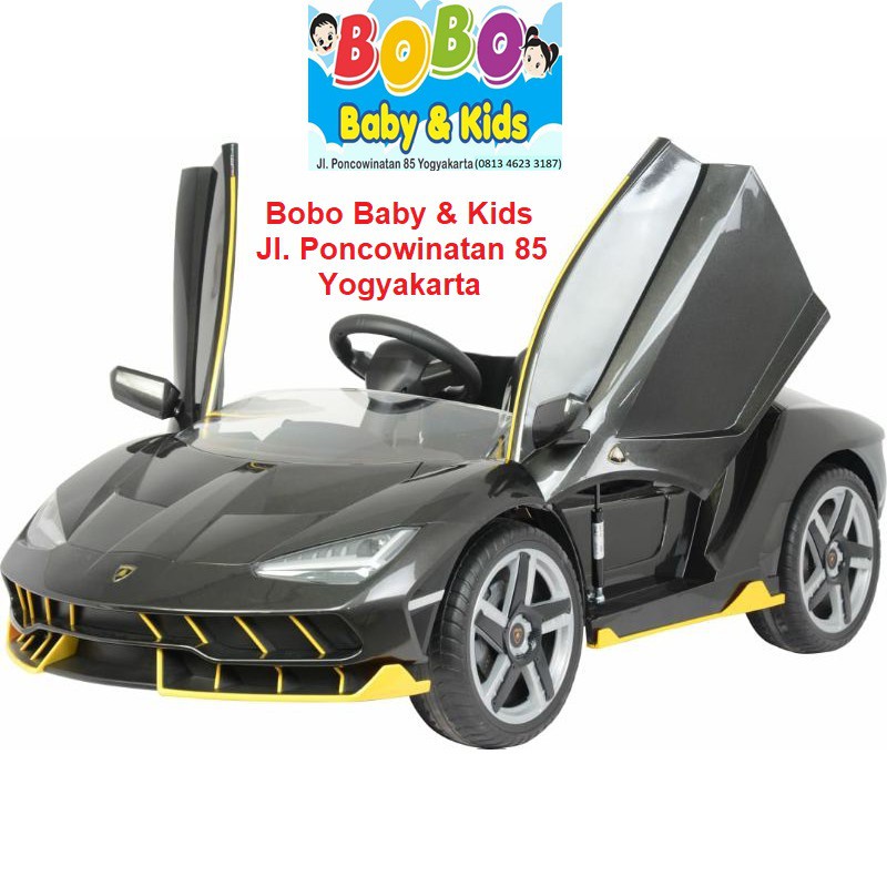 BIG SALE    Mainan Mobil Aki Anak PK-3898PN Lamborghini Centenario Lisensi Asli Mobil Aki Anak Pliko