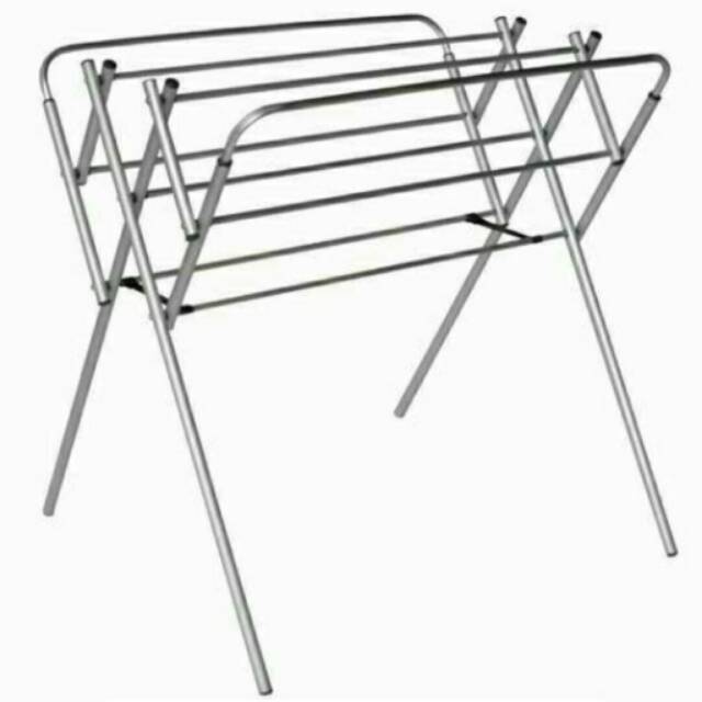 Jemuran Baju Aluminium / Jemuran Handuk / Jemuran Pakaian Aluminium - Merek Bina Karya / Tipe Alpha
