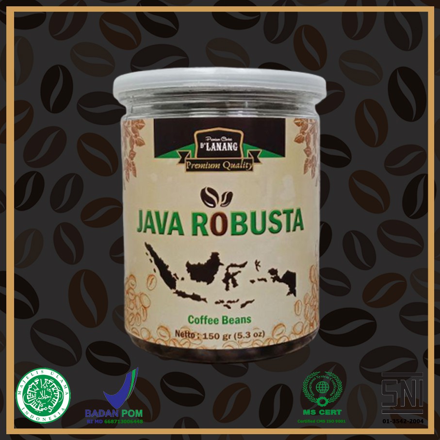 

TERLARIS Coffe Bean Robusta De Lanang Premium Quality