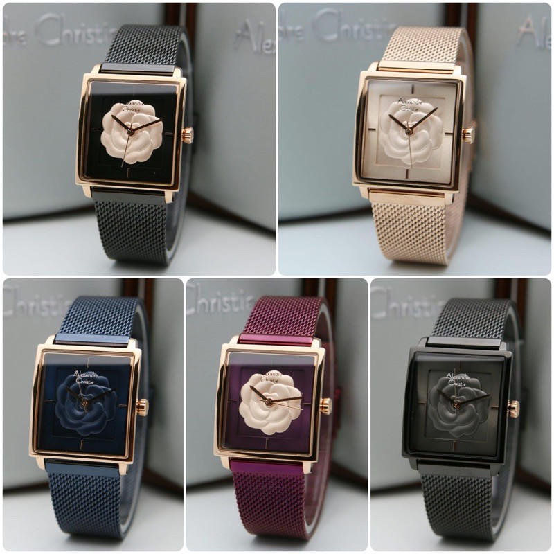 Jam Tangan Wanita Alexandre Christie AC 2848 Fashion.Original Garansi Resmi 1 Tahun