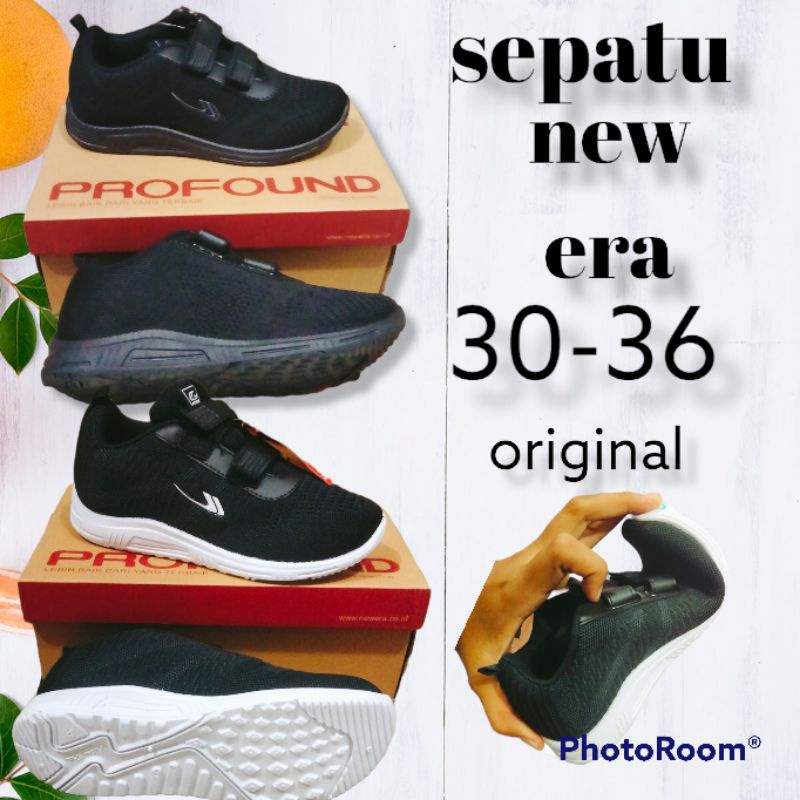 sepatu new era original perekat anak