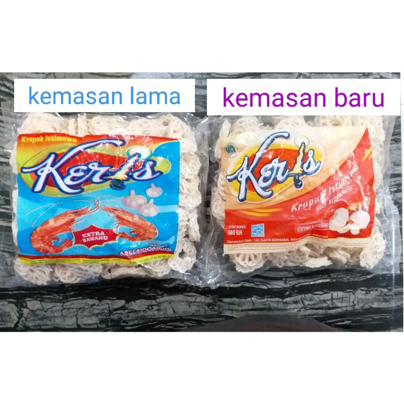 

Krupuk mawar cap keris extra bawang 500gram