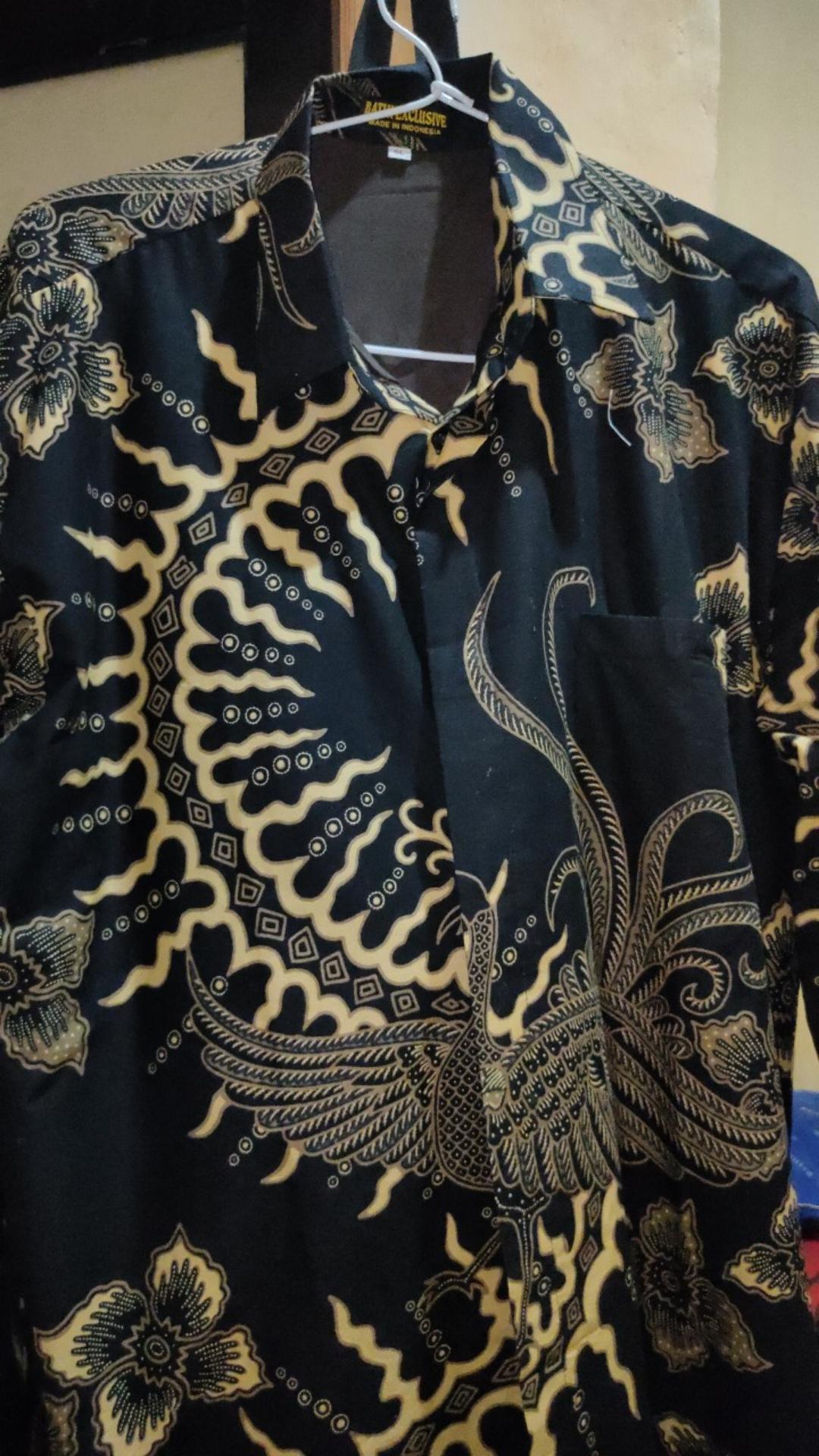 New Arrival Batik Pria Lengan Panjang Modern Jumbo Premium Terbaru Kasual Baturaden Reguler Fit