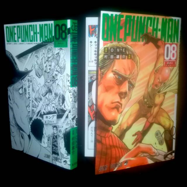 Komik One Punch Man 08 (JUMP COMICS - Bahasa Jepang)