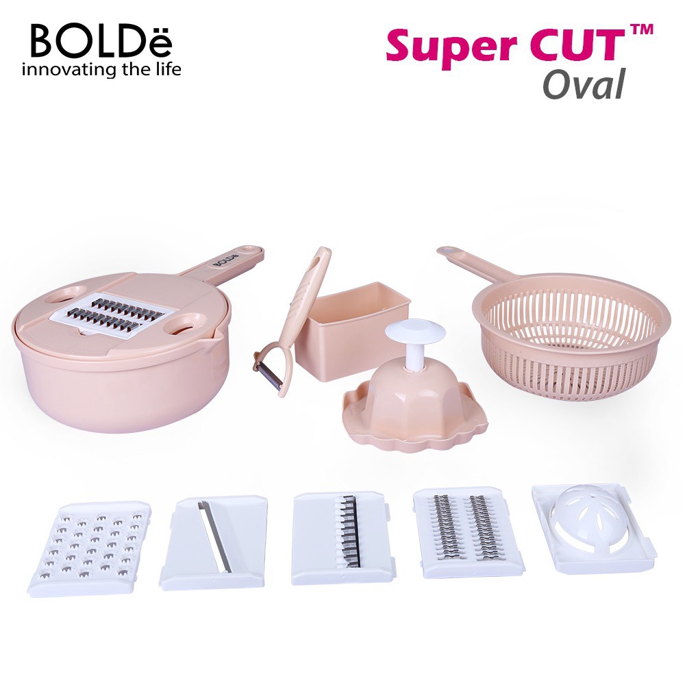 Bolde Super Cut Oval Pengiris Multifungsi Memasak Lebih Mudah