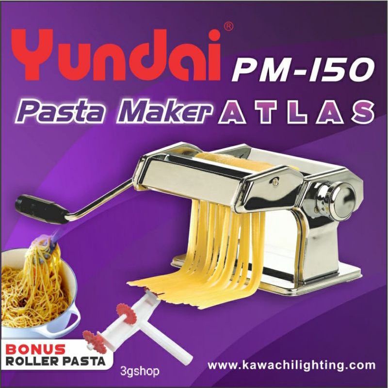 AMPIA Yundai PM 01 / PM 150 Atlas ORIGINAL  / Gilingan Mie / Pasta Maker / Molen / PM01 PM150