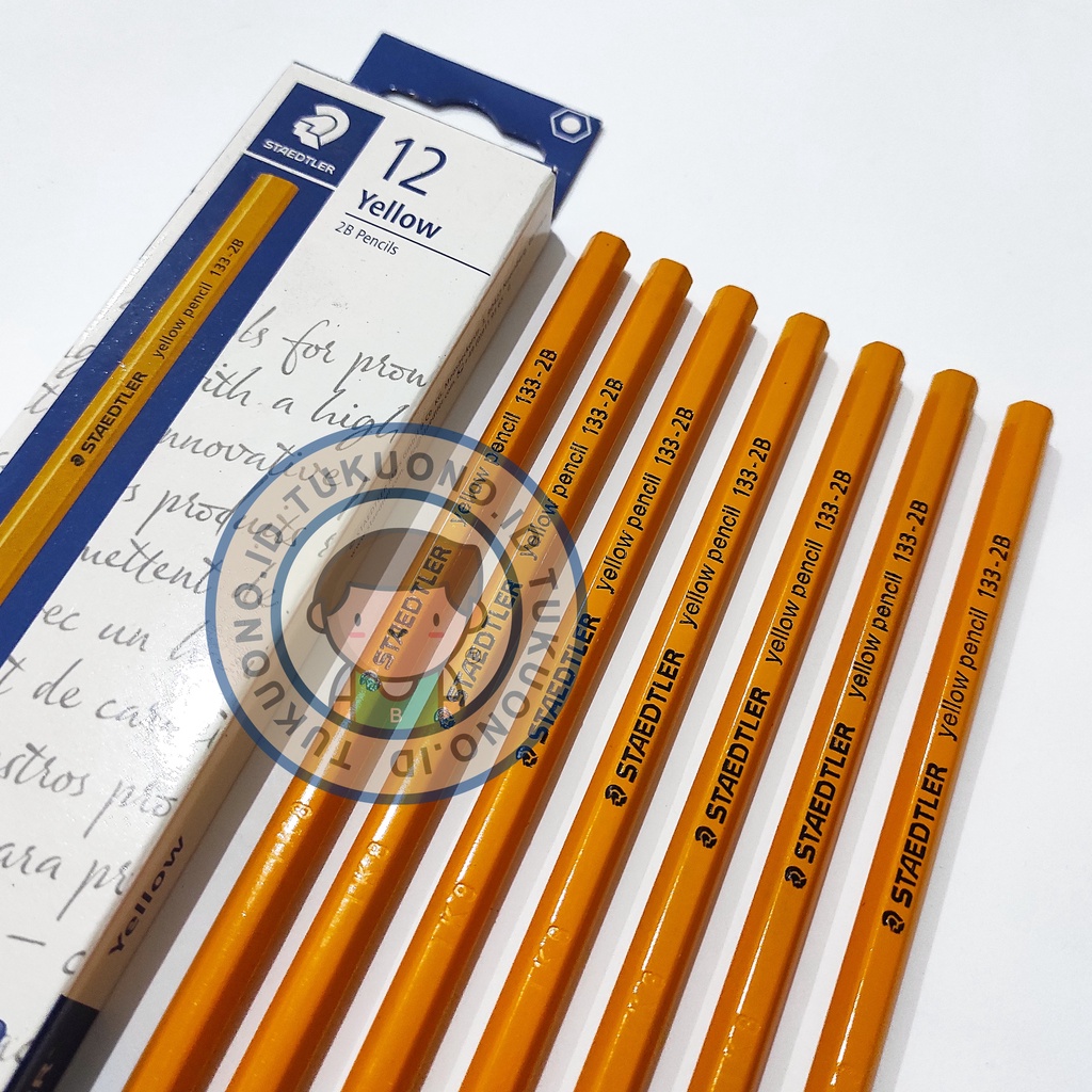 

STAEDTLER YELLOW Pensil 133 2B | Pencil