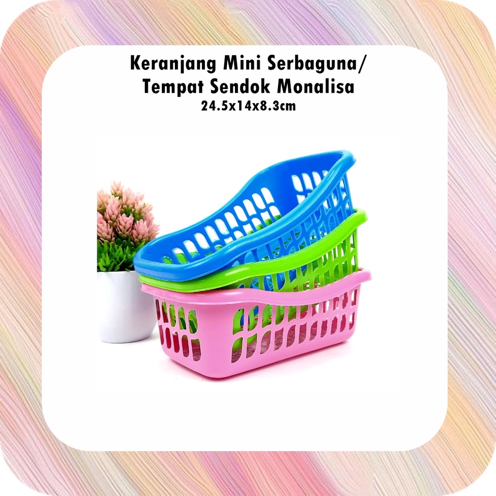 RML1093S1 Keranjang Mini Serbaguna-Tempat Sendok Monalisa