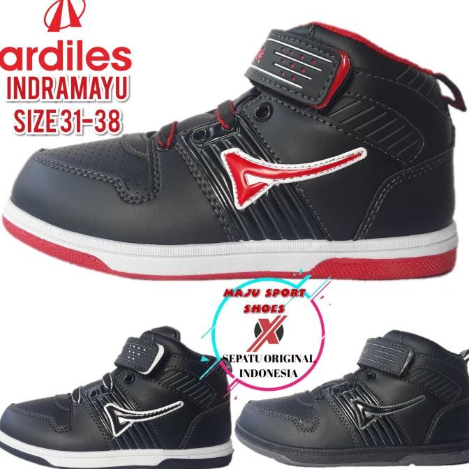 SEPATU SEKOLAH ORIGINAL ARDILES INDRAMAYU BOOT TINGGI PEREKAT TALI