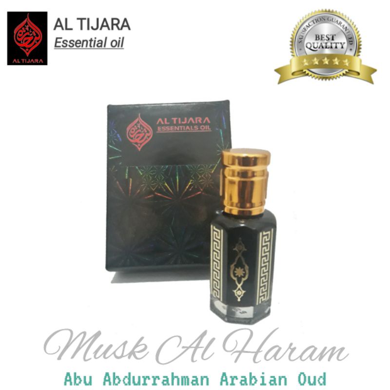 Musk Al Haram Black Musk Attar Oil Kasturi Deer Musk High Quality 12ml