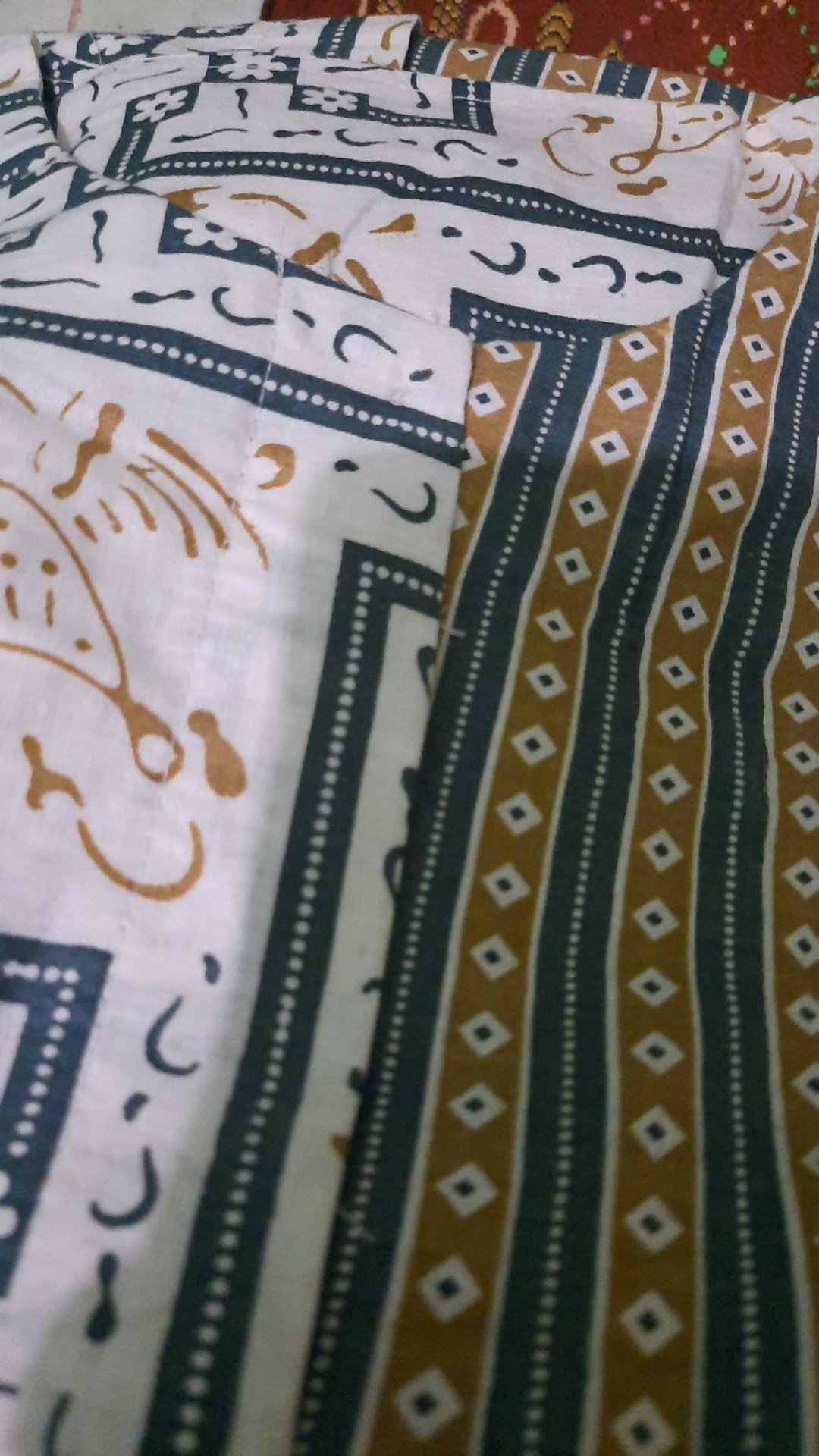 Batik Wanita Asj Sa Hrb026 Kenongo Kemeja Tosca Pendek