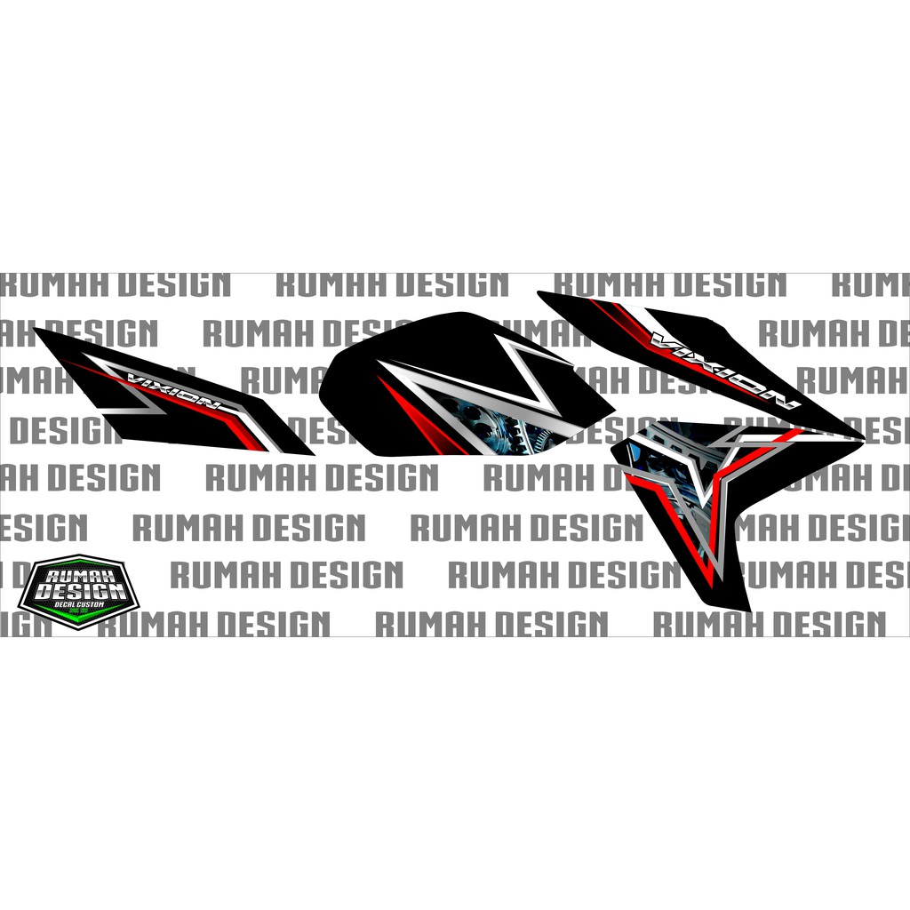 DECAL STICKER STRIPING VIXION 2017 005