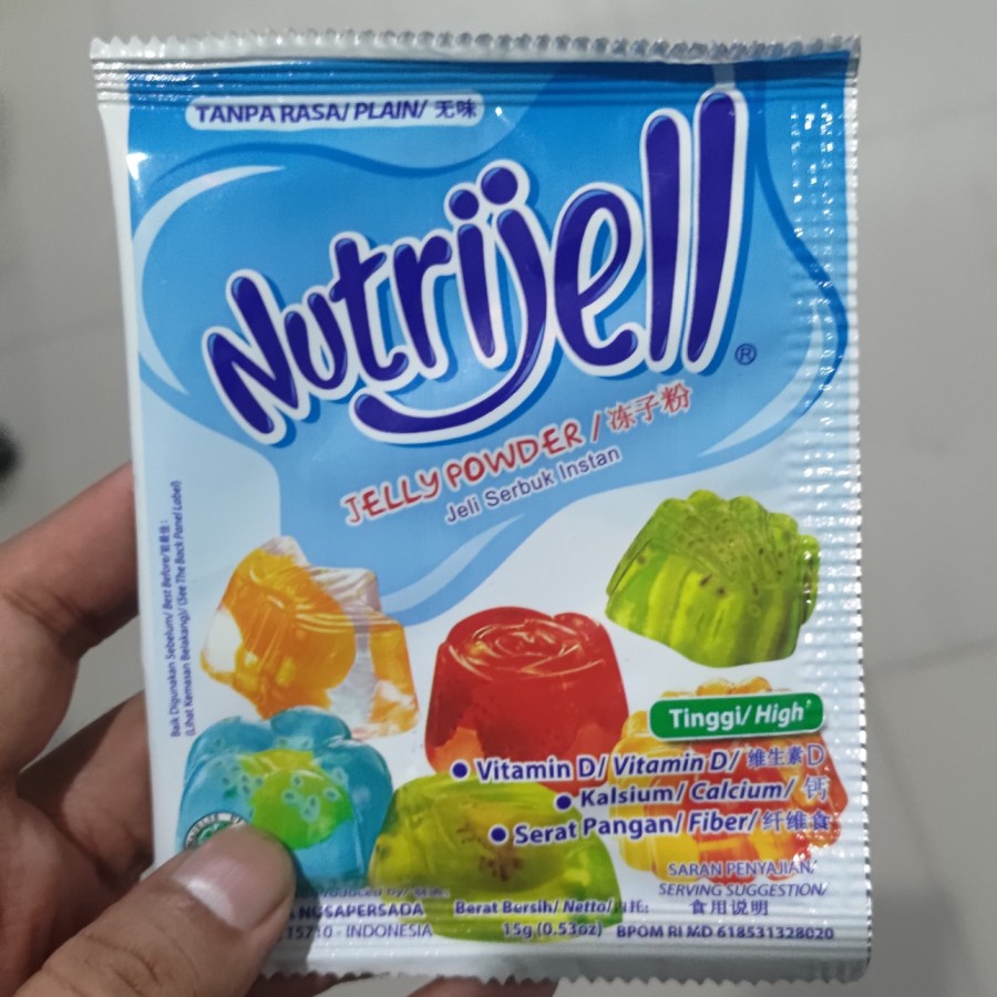 

Nutrijell plain 15 gr