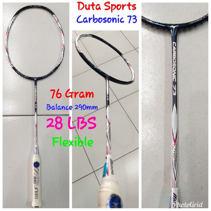 Raket Badminton Mizuno Carbosonic 73 ( 76 Gram )