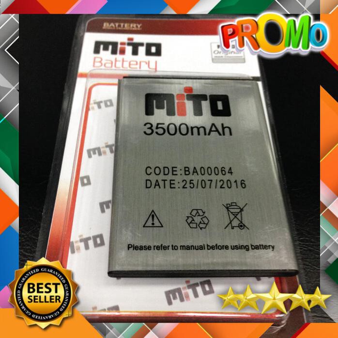 BATERAI MITO BA 00064 MITO A75 FANTASY 2 3000MAH ORIGINAL