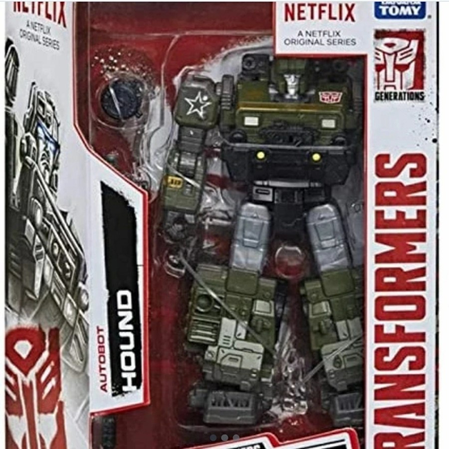 Autobot Hound Transformers Netflix War For Cybetron Trilogy Deluxe