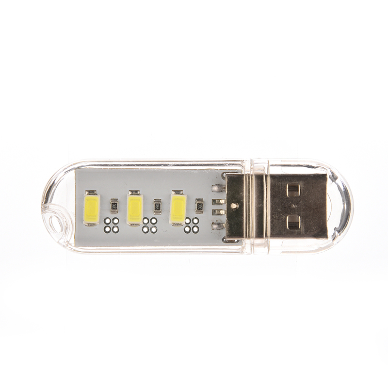 Usb Power 3 Led U Disk Dengan Cover