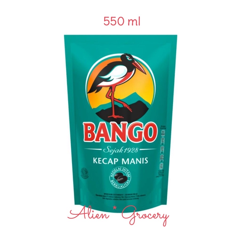 Kecap Manis Bango Refill 550ml