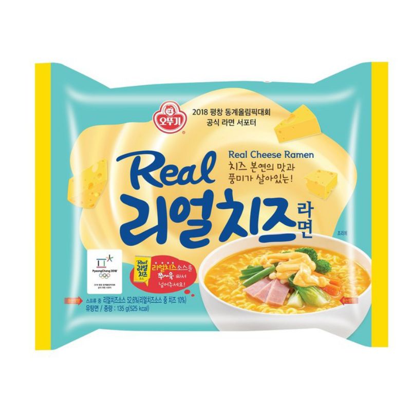 

(Ottogi Real cheese ramen.135g)