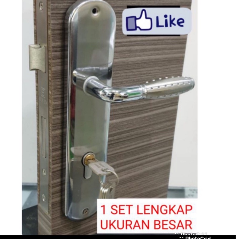 Kunci handle pintu besar silinder putar knop minimalis set,kunci pintu putar knop handle pintu set kunci pintu besar 25 cm