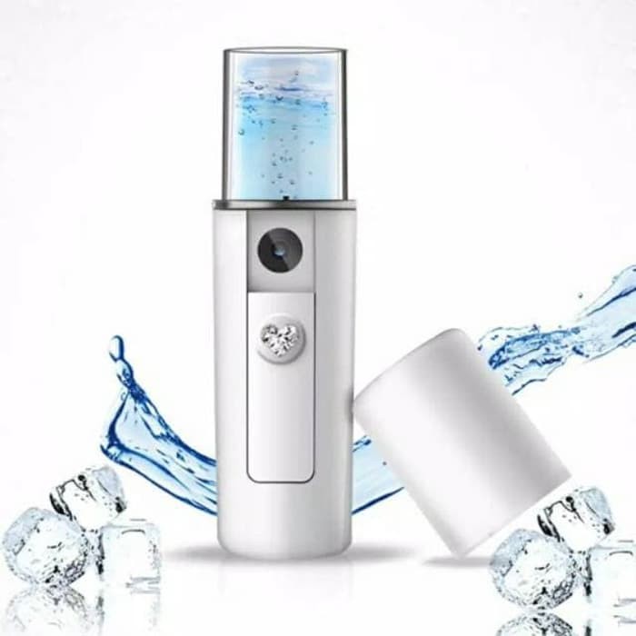 Alat Semprot Nano Spray Water Face Perawatan Wajah Cermin USB Rechargeable