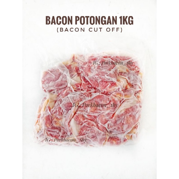 

Bacon pecah 1kg / Bacon Potongan / Bacon cut off