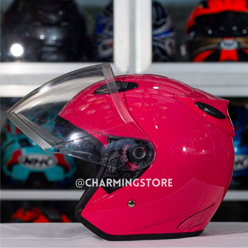 Kaca Visor Helm ink Centro Kyt DJ Maru/Helm Ink Centro/Helm Gix/Helm Kyt Galaxy/Helm G2 Centro Dan Untuk Helm Lainnya Asal Dudukannya Sama COD