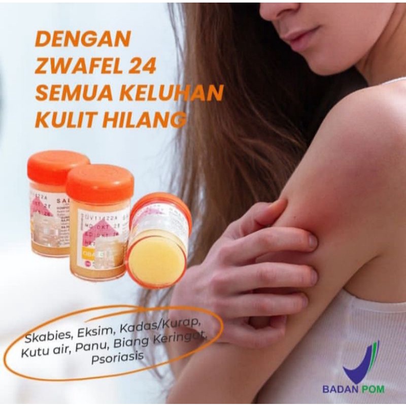 Salep Gatal-Gatal 24 original BPOM Salep Gatal kutu air,kudis,kurap