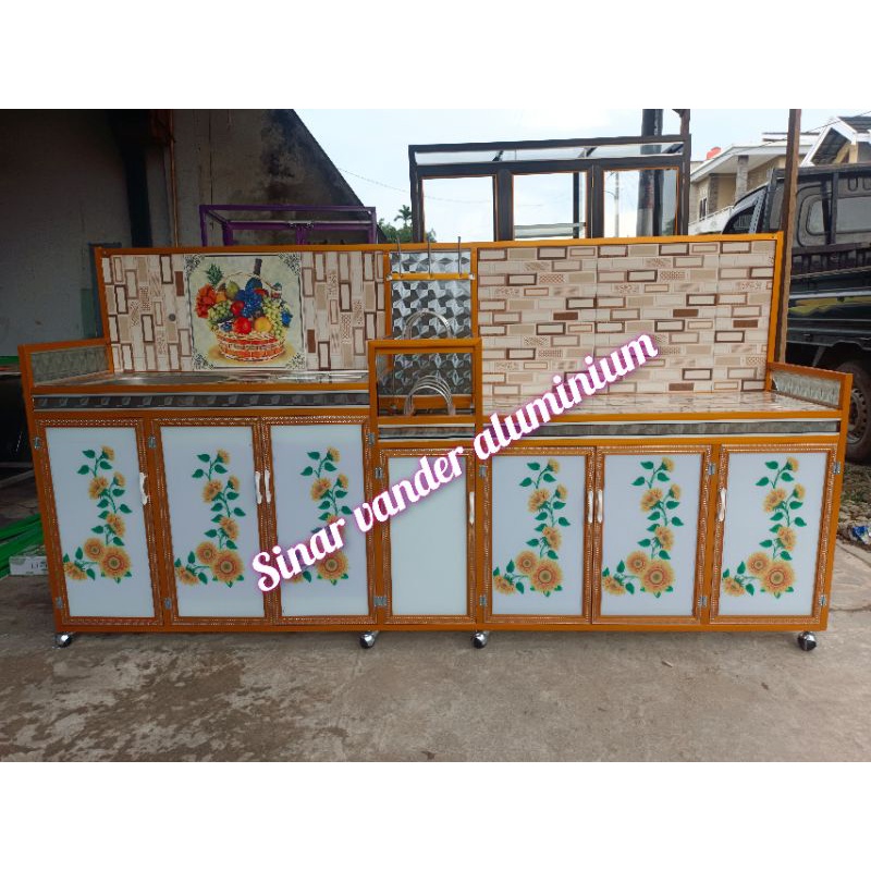 meja kompor wastafel