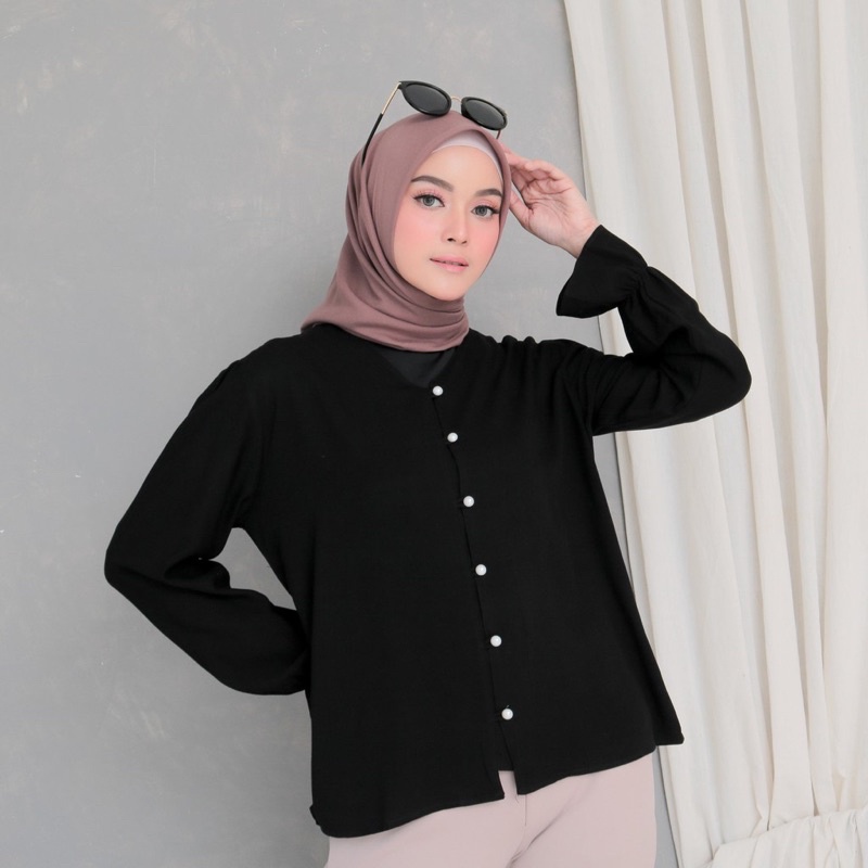 (KJI) KEMEJA ATASAN WELDA BLOUSE DAILY OVERSIZE JUMBO WOLFIS