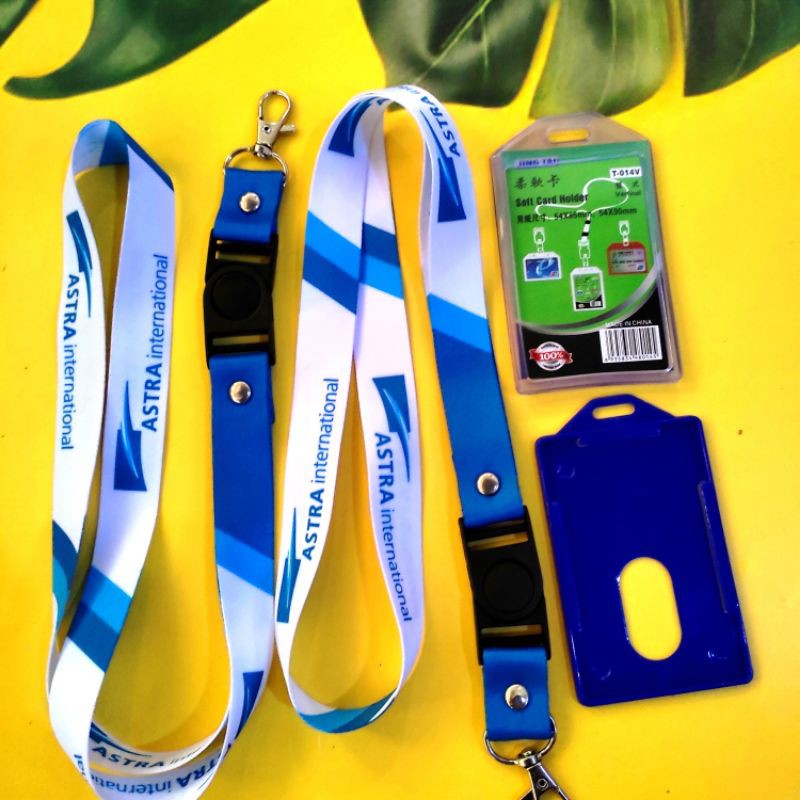 

READY Tali id card astra international ASTRA full printing | lanyard astra bisa satuan murah