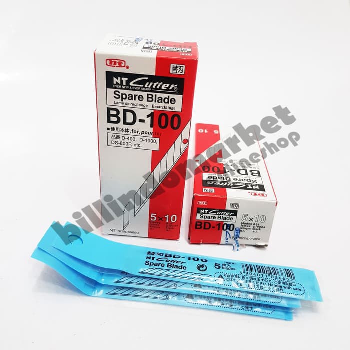 NT Cutter Blade 30 degree / Isi Cutter NT 30 derajat BD-100
